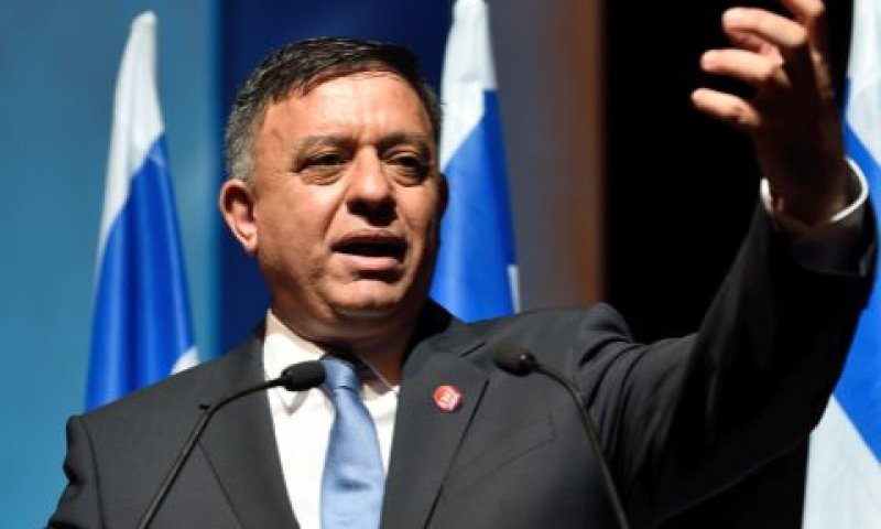 גבאי. כאילו חופש ביטוי [צילום: גיל יערי/פלאש 90]