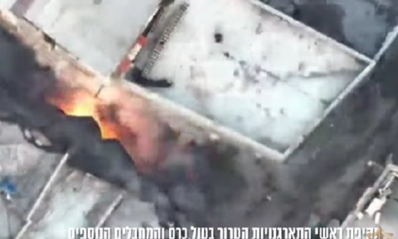 חיסול המחבלים היום בטול כרם [צילום: דובר צה"ל]