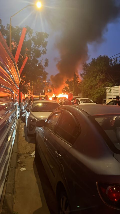 הנפילה במגרש חניה בקריית אונו [צילום: לפי סעיף 29א' לחוק זכויות יוצרים]