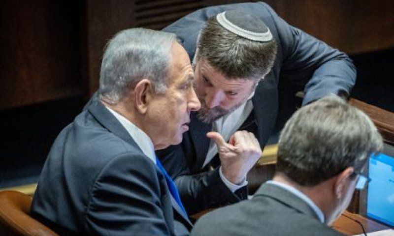 סמוטריץ'. נתניהו לא הצהיר שלא יתמוך בהצעה [צילום: יונתן זינדל/פלאש 90]