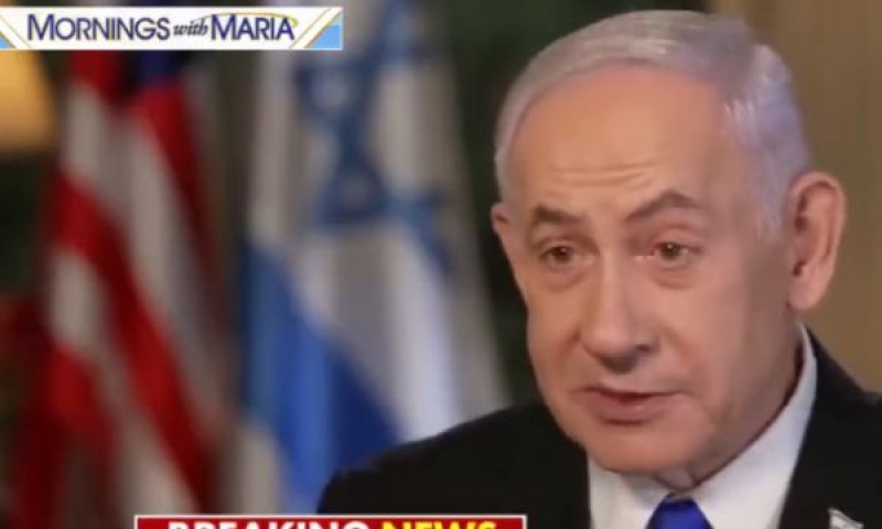 נתניהו. אירן תשלם מחיר כבד על תקיפה נוספת [צילום: מסך פוקס ניוז]