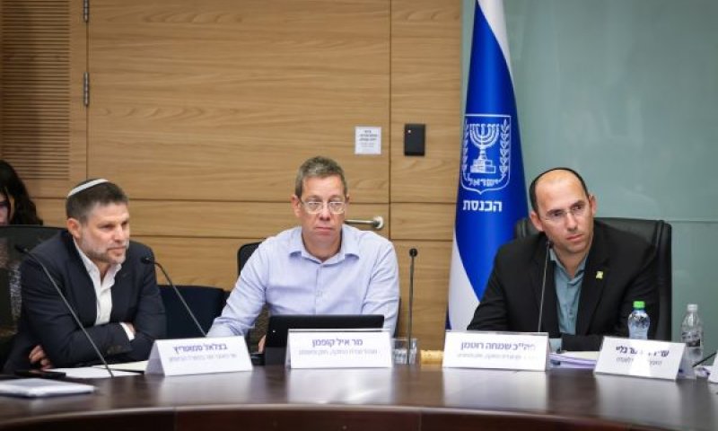 סמוטריץ'. תקף את מערכת האכיפה [צילום: נועם מושקוביץ/דוברות הכנסת]
