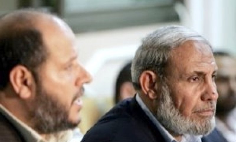 מחמוד א זהאר וחליל אל חייה [צילום: AP]