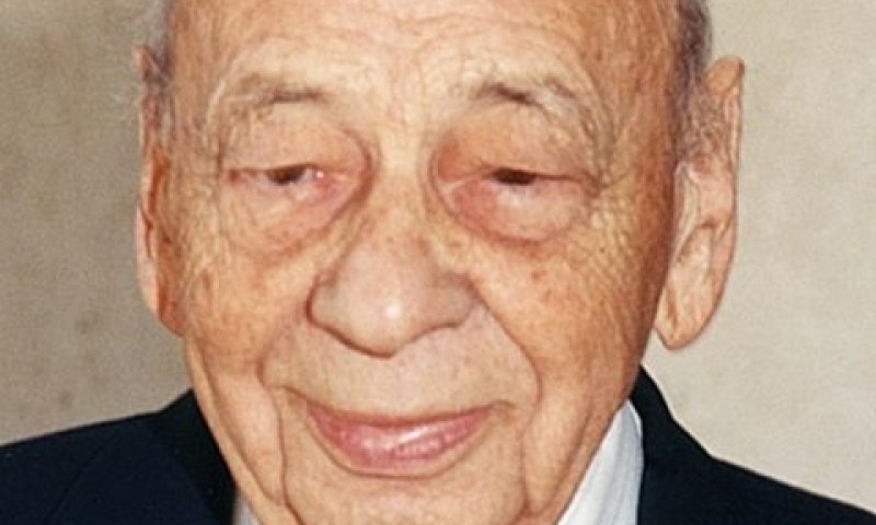 זאב בן-חיים כפי שצולם בגיל 93