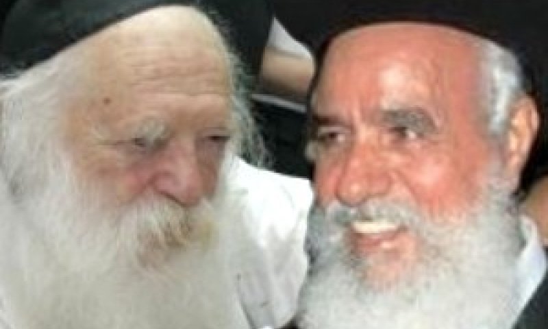 מימין לשמאל: הרבנים מחפוד וקנייבסקי