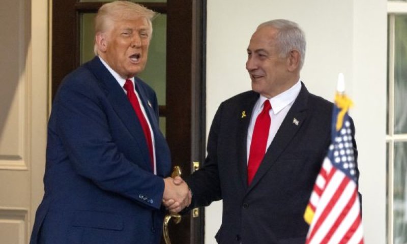 ביקור שלישי של נתניהו בבית הלבן בכהונתו השנייה של טראמפ [צילום: מרק שיינפלביין/AP]