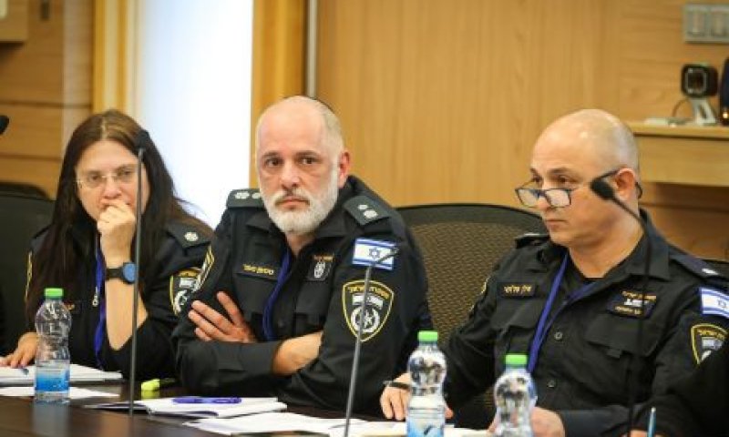 נציגי המשטרה בדיון [צילום: נועם מושקוביץ/דוברות הכנסת]