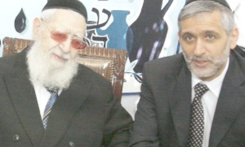 הרב יוסף גזר את דינה של ממשלת לבני [פלאש 90]
