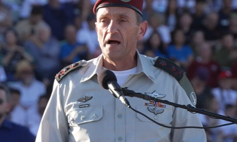 הרמטכ"ל הלוי. זה כוחנו בהשוואה לאזור [צילום: דובר צה"ל]