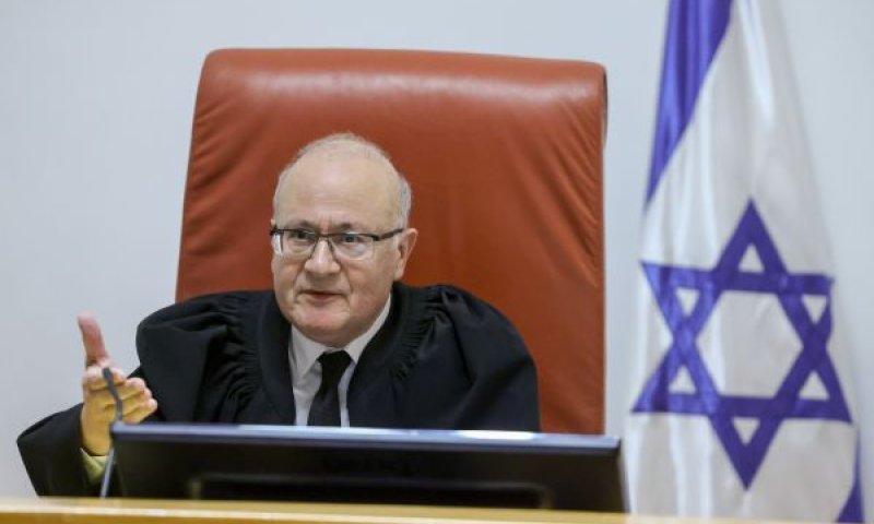 אלרון. לוין תמך במועמדותו לנשיאות [צילום: חיים גולדברג/פלאש 90]