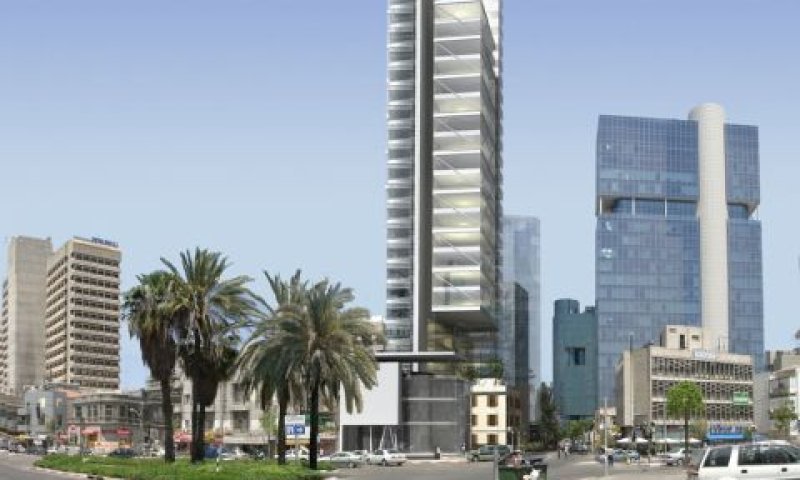 הדמיית המגדל &ndash; האדריכל משה צור