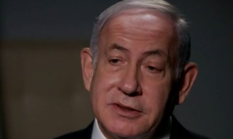 נתניהו: "לאף מדינה, באף דמוקרטיה על פני כדור הארץ, יש כזה כוח לרשות השופטת" [צילום: מן הטלוויזיה]
