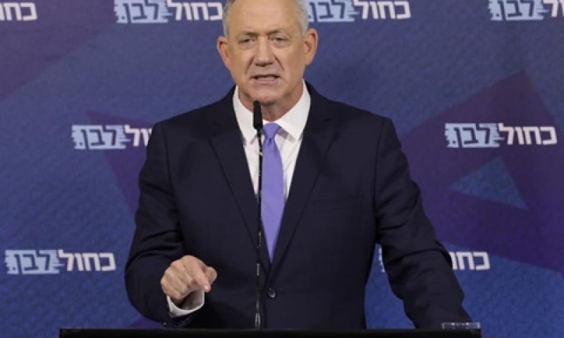 גנץ. או ממשלה או בחירות [צילום: אלעד מלכה]