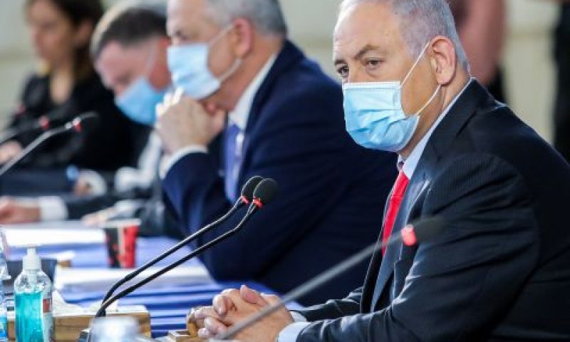 ישיבת ממשלה בנושא ההגבלות [צילום: מארק ישראל סלם, פלאש 90]