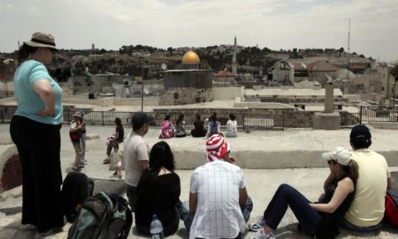 תיירים בישראל. התואששות בתיירות הנכנסת [צילום: פלאש 90]