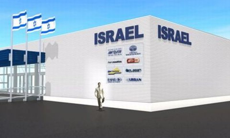 מודל ביתן ישראל בסלון האווירי [צילום: יח"צ]