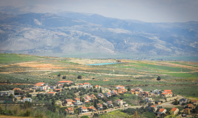 מטולה. שישה טילים שכוונו לעבר הישוב [צילום: חן לאופולד/פלאש 90]