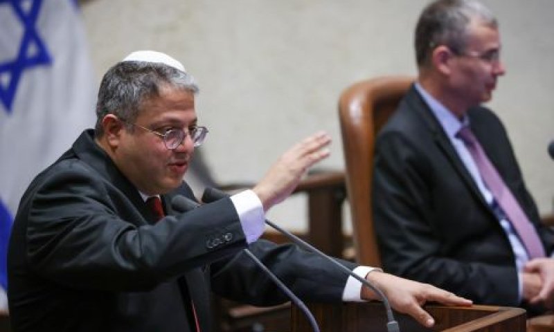 בן-גביר. הייתי בהלם שהיועמ"ש התנגדה [צילום: נועם מושקוביץ/דוברות הכנסת]