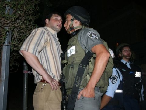 לפנות בוקר במזרח-ירושלים [צילום: מוסד אל-אקצה]