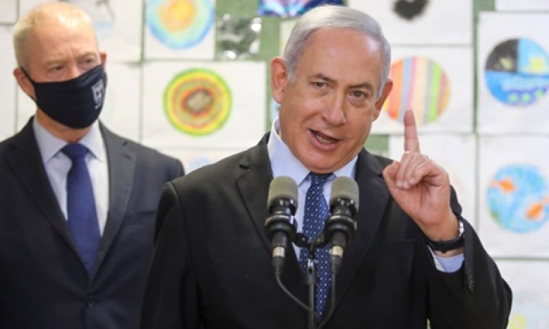 נתניהו וגלנט. החלטה מקורית ללא היגיון [צילום: מרק ישראל סאלם]