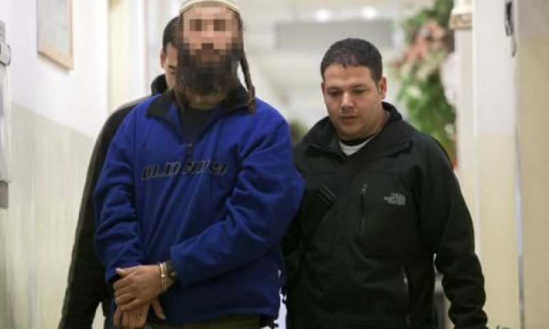 חשוד באירוע בכפר קוסרא מובל לבית המשפט [צילום: פלאש 90]