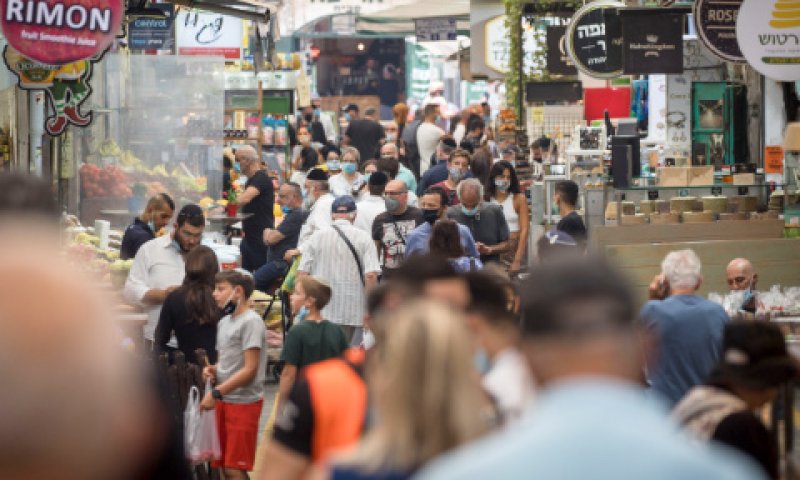 שוק מחנה יהודה. סגירה משישי אחה"צ עד ראשון [צילום: יונתן זינדל/פלאש 90]