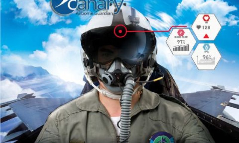 קסדת Canary [צילום: אלביט מערכות]
