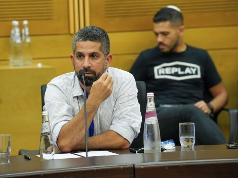 מנכ"ל דפוס בארי בן סוכמן [צילום: דני שם-טוב/דוברות הכנסת]
