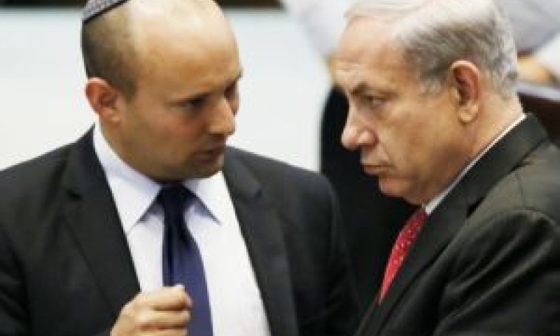 בנט לחץ, נתניהו יקדם החוק [צילום: פלאש 90]