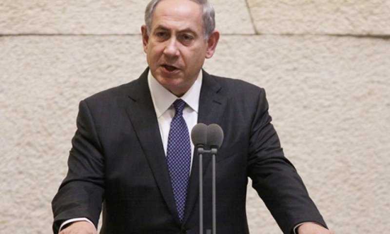 "אל תקשיבו להסתה". נתניהו [צילום: דוברות הכנסת]