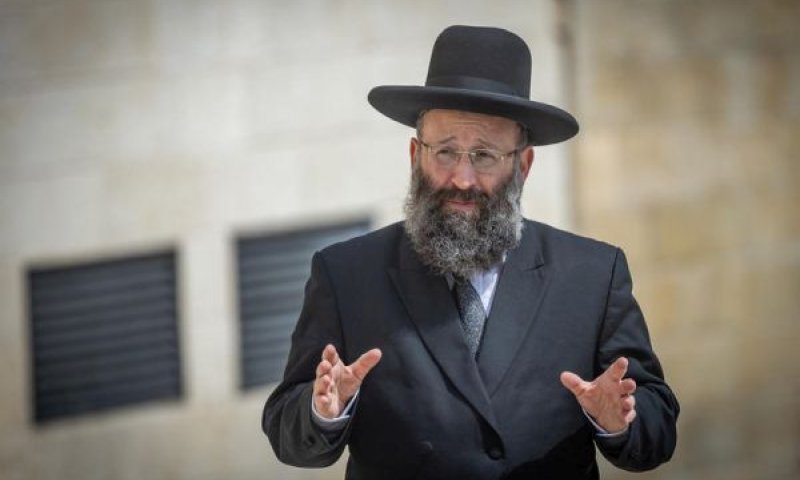 הרב רבינוביץ. אזהרה חריגה לקראת הימים הנוראים [צילום: חיים גולדברג/פלאש 90]
