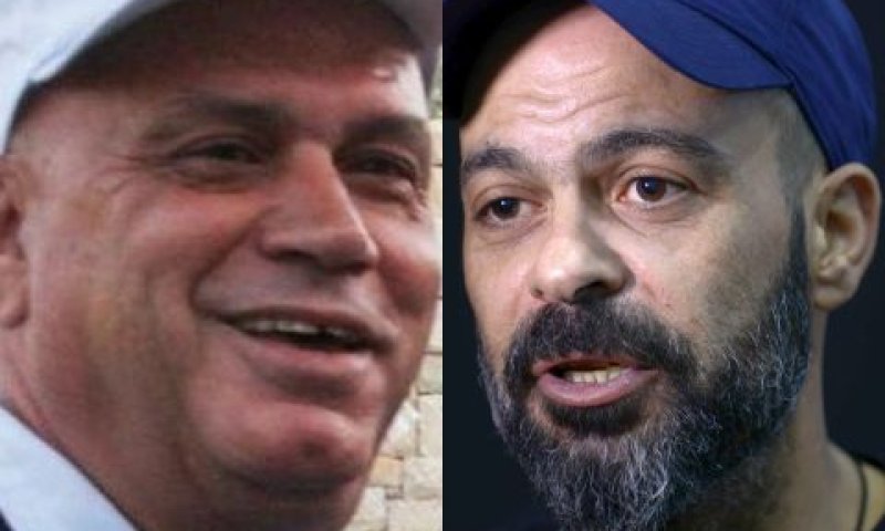 עמיר בניון ועיסאווי פריג' [צילום: תומר ניוברג ויצחק הררי/פלאש 90]