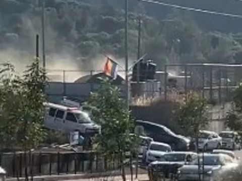 זירת הפגיעה [צילום: שימוש לפי סעיף 27א לחוק זכויות יוצרים]