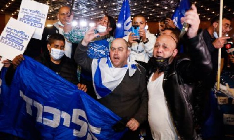מטה הליכוד בירושלים [צילום: אוליביה פיטוסי/פלאש 90]
