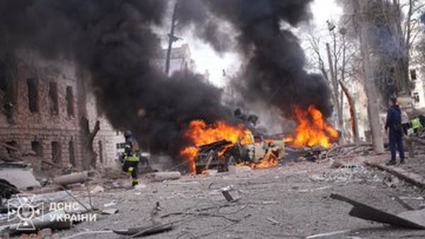 [צילום: AP/שירות החירום האוקראיני]