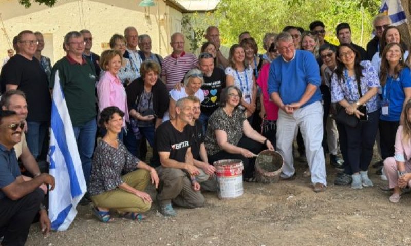 משלחת השגרירות הנוצרית בבארי [צילום: השגרירות הנוצרית הבינלאומית]