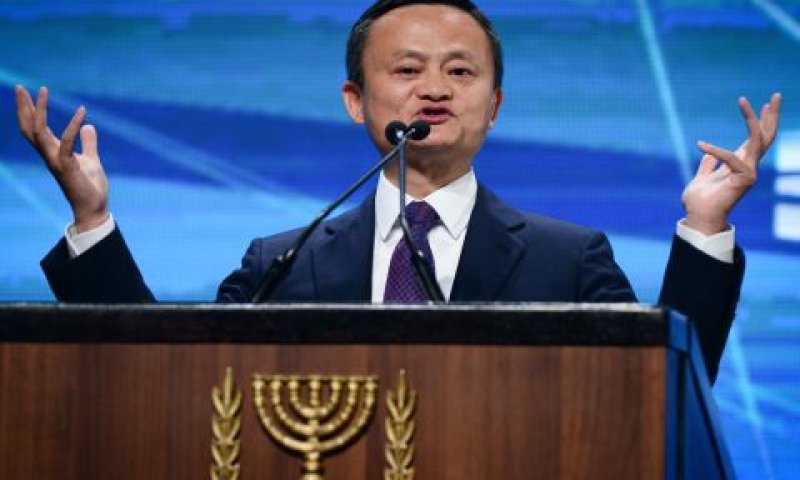 יו"ר עלי אקספרס, ג'ק מא, בישראל [צילום: תומר נויברג/פלאש 90]