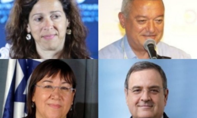 רונן, כבוב, כנפי-שטייניץ וכשר [צילום: הקריה האקדמית אונו, ליאב פלד, תומר יעקובסון]