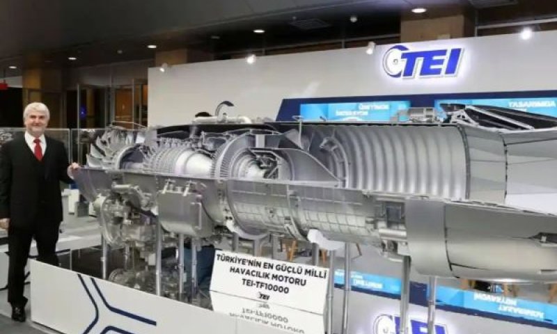 מנוע TF35000 תוצאת טורקיה. מותאם למטוס הקרב החמישי-דור