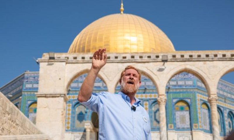 יהודה גליק בהר הבית [צילום: דור פזואלו/פלאש 90]