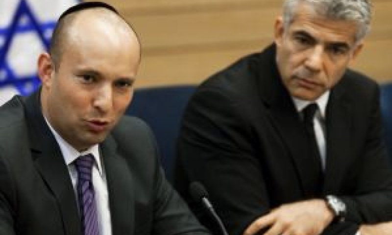 לפיד ובנט. "נקל על הצרכן הישראלי" [צילום: פלאש 90]