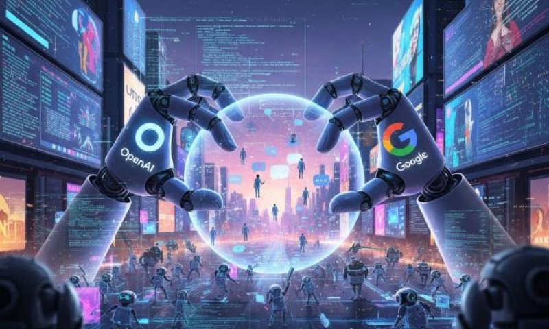 Google מול OpenAI. מי ייקח את הבכורה [עיבוד: AI]