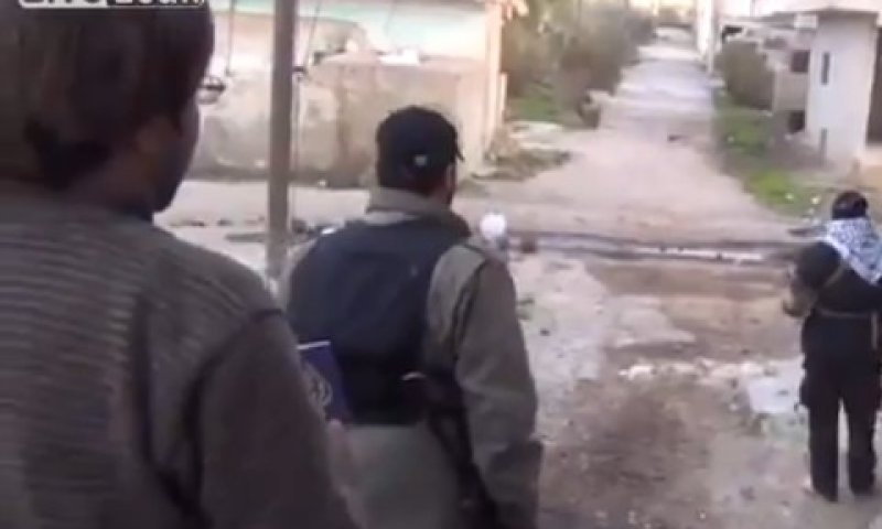 אל חוראני. בשמאל התמונה [צילום: מן הטלוויזיה]
