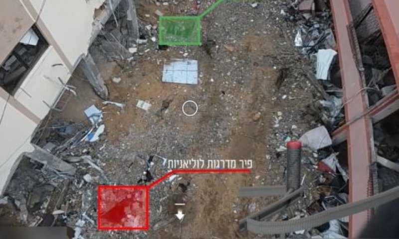 מעבר לעיר התחתית [צילום: דובר צה''ל]