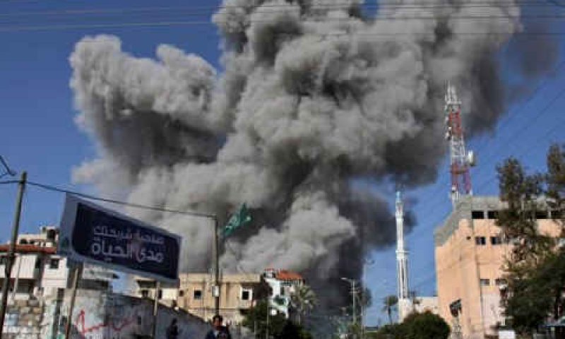 עזה בעופרת יצוקה [צילום: AP]