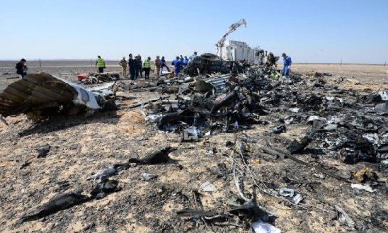 התרסקות המטוס הרוסי בסיני [צילום: AP]