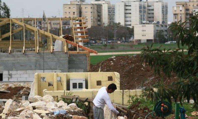בנייה בעפולה [צילום אילוסטרציה: נתי שוחט/פלאש 90]