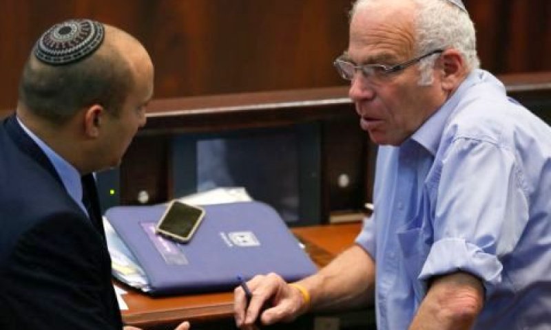 ימשיכו לעבוד יחד. אריאל ובנט [צילום: פלאש 90]