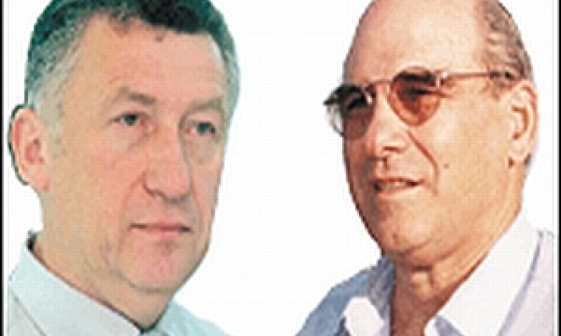 "רום פעל לשדך בין זאבי לצ'רנוי". גד זאבי ומיכאל צ'רנוי
