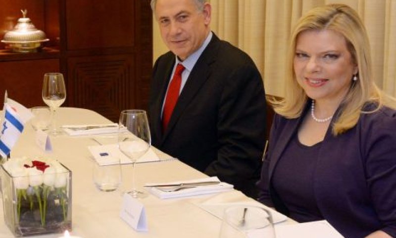 שרה ובנימין נתניהו. בעיית מיחזור [צילום: חיים צח/לע"מ]